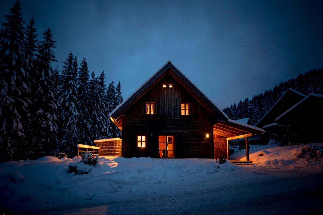 Naturpark Huette Mandl, Biobauernhof & Huettenurlaub Sankt Lambrecht Dış mekan fotoğraf